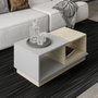 Hanah Home Mesa de Centro Consept Travertino y Gris